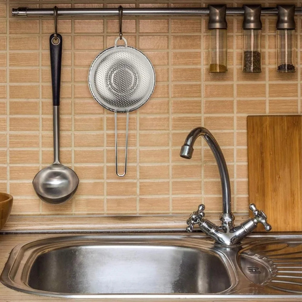 Multifuntional Stainless Steel Colander Ease Of Use And Efficiency For Efficient Straining And Draining In Kitchen