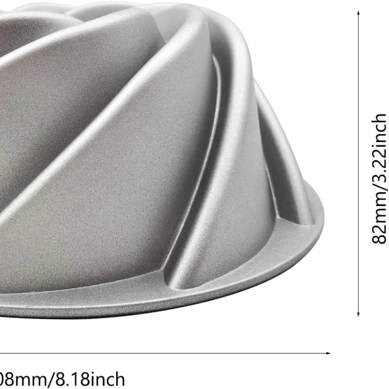 Charlotte Cake Mold Cake Pan Aluminium Kitchen Accessories Decoration Christmas Wedding Valentine’s 3D Charlotte Cake Pan