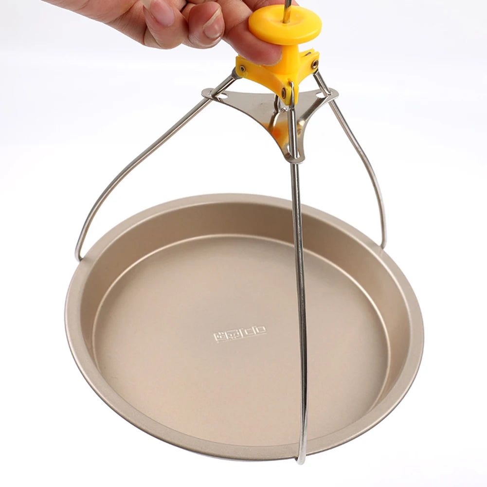Stainless Steel Pan Dish Gripper Clips Anti-Hot Hot Plate Or Bowls Clamp Holder for Kitchen Home Restaurant Cooking