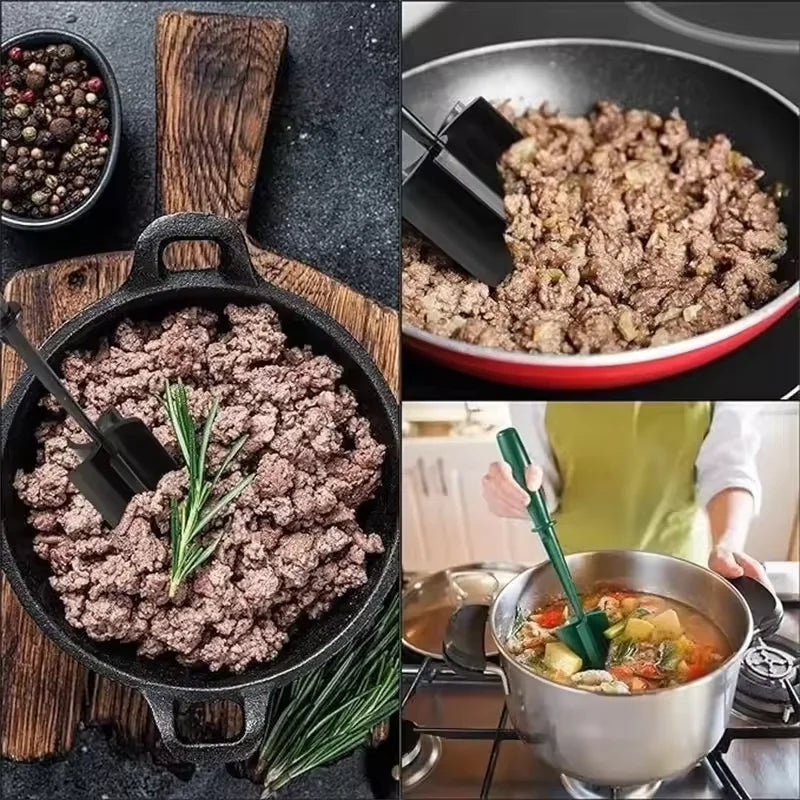 Kitchen Chicken Shredder Non-Slip Meat Grinders For Pork Beef Cooked Chicken Breasts Vegetable Kitchen Tool Handle Shredder