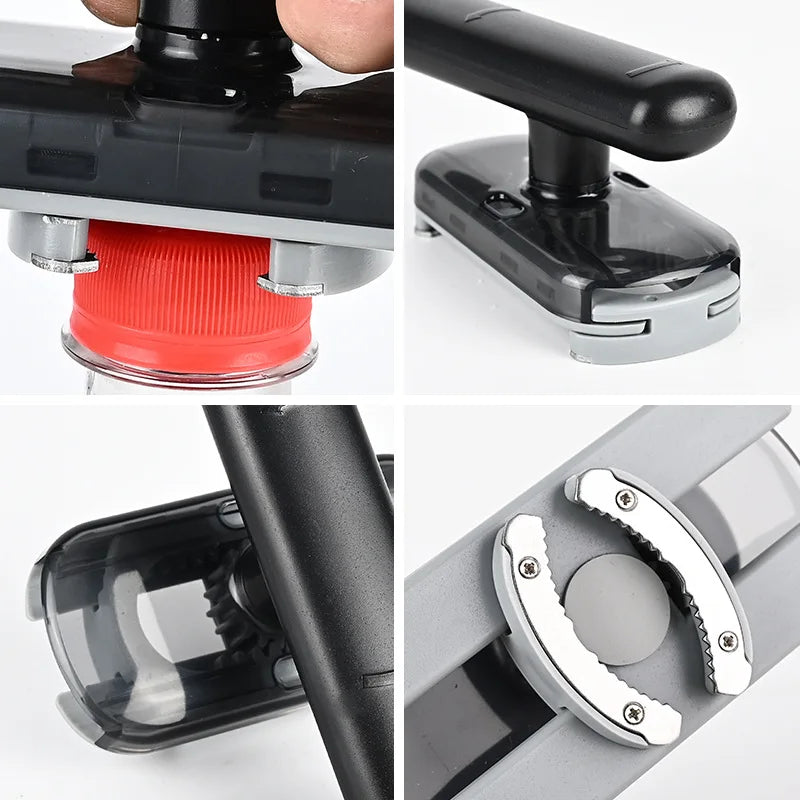 Easy Grip Jar Opener - Effortless Lid Remover for Seniors, Non-Slip for Tight Lids, Home Kitchen Must-Have