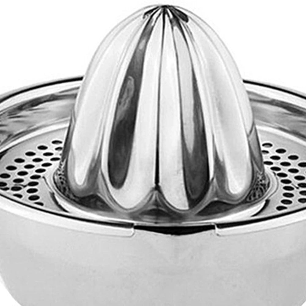 Manual Juicer Manual Orange Juicer Stainless Steel Citrus Lime Lemon Squeezer Detachable with Strainer Handle Kitchen Gadgets