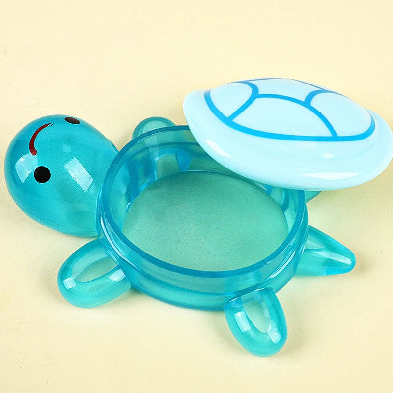 Cute Cartoon Luminous Turtle Storage Box Home Decor Resin Crafts Glowing Small Turtle Toy Storage Case Ornaments Decoration