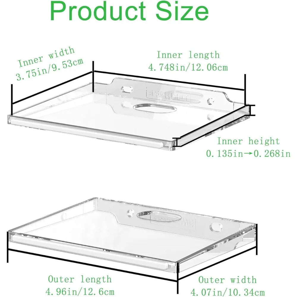 (12 Pack) Clear Floating Wall Shelf, Wall Floating Shelves for Funko Pop, Action Figures,Security Cameras, Baby Monitors, Speake