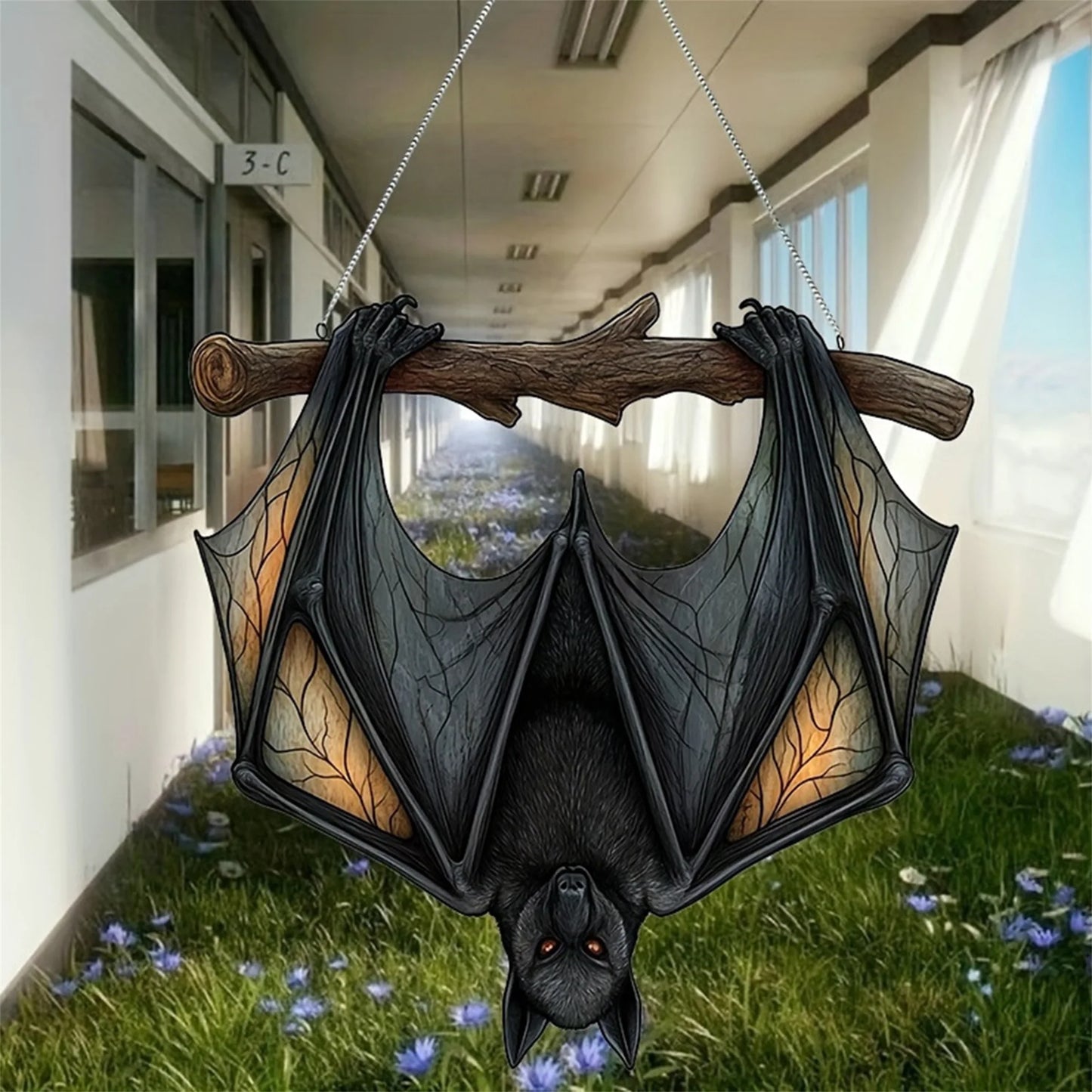 Halloween Spiderweb Acrylic Window Hangings Spiderweb Suncatcher