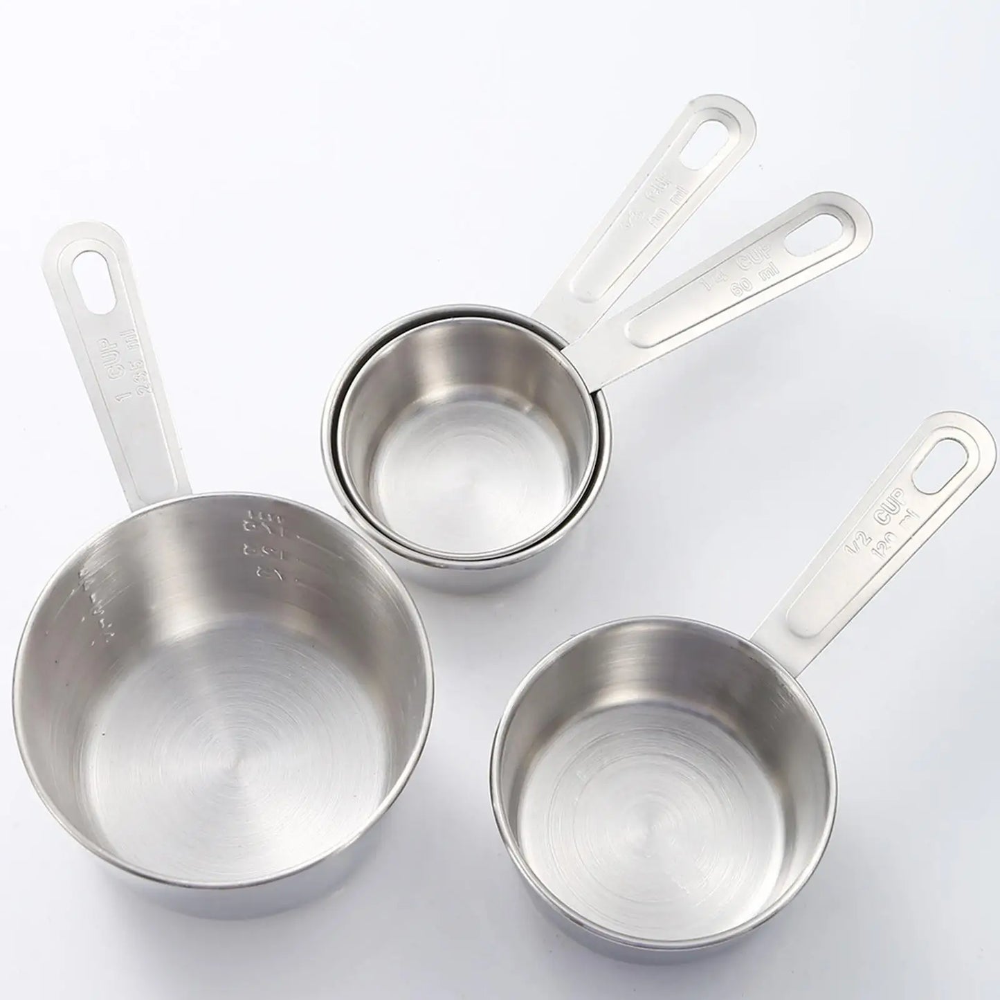 8x Measuring Cups and Spoons Set Tablespoon Kitchen Coffee Measure Set Measuring