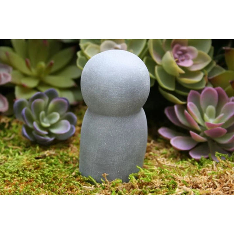 Bald Head Statue Modern Abstract Sculpture for Home Office Decor Minimalist Art Piece Gift
