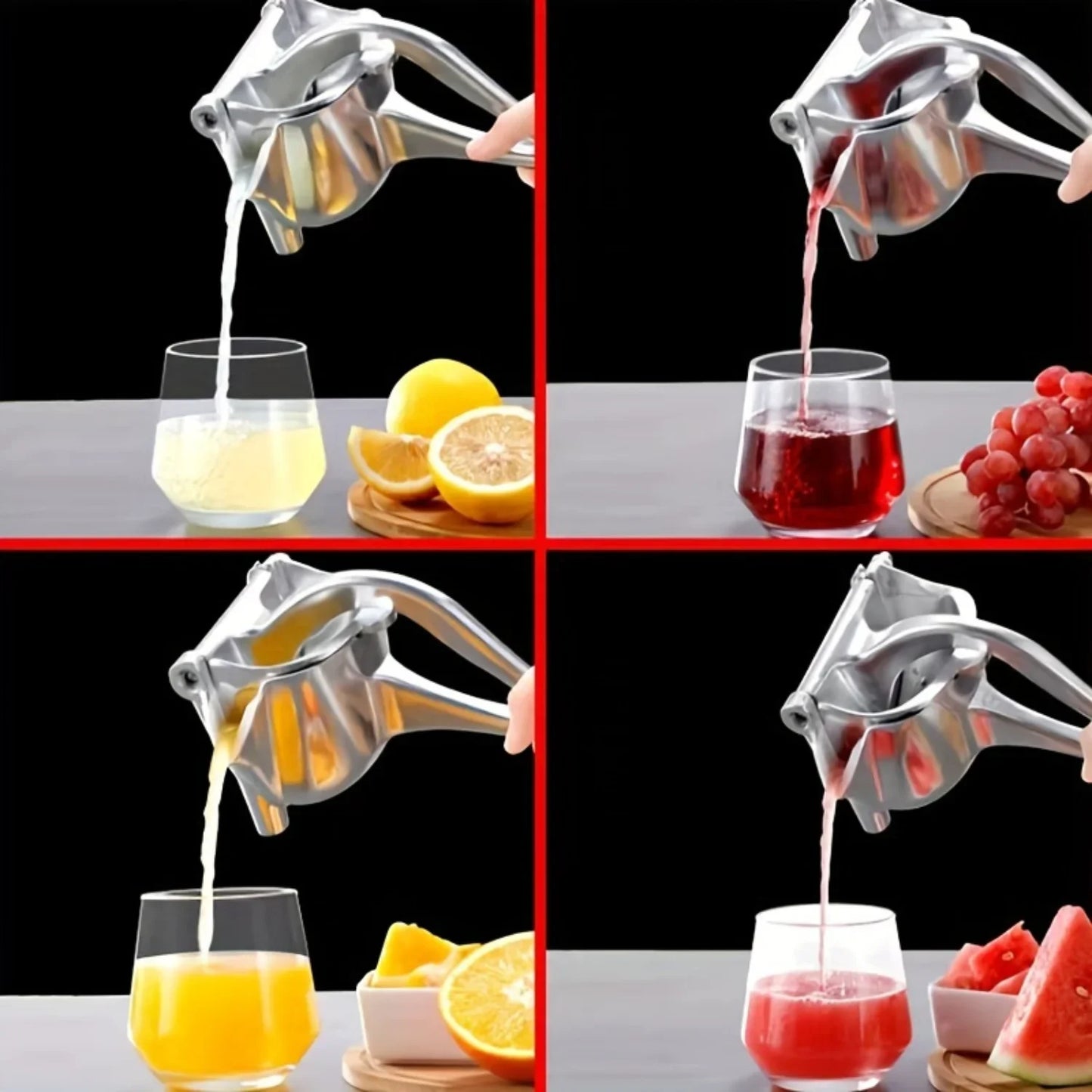 Upgrade Your Kitchen with this Multifunctional Citrus Juicer - Manual Fruit Squeezer for Orange, Pomegranate, Lemon Juicing!
