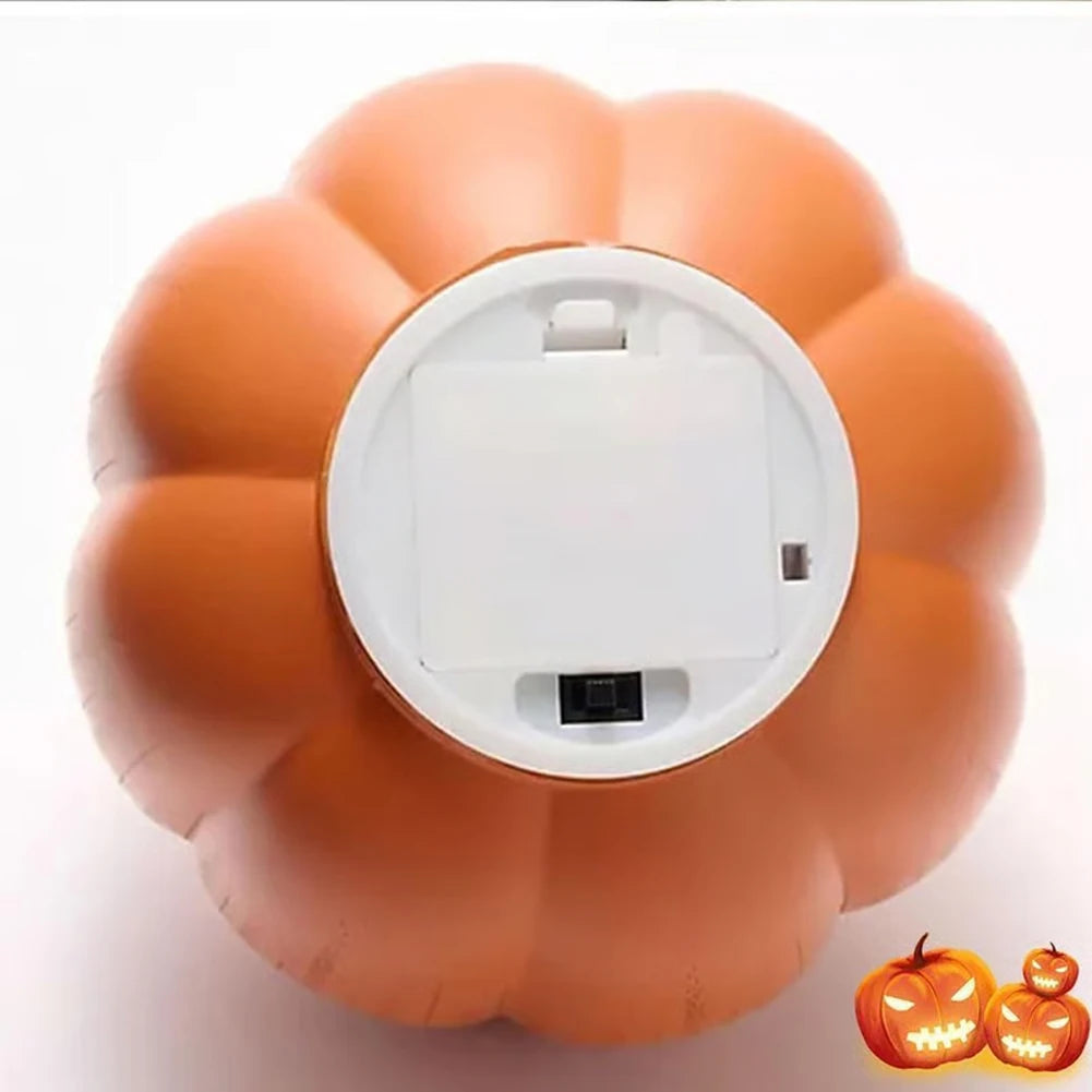 Twinkle Light Pumpkins with Timer Starry Night Pumpkins Glass Halloween Pumpkin Lamp Light for Home Bedroom Bathroom Hallway