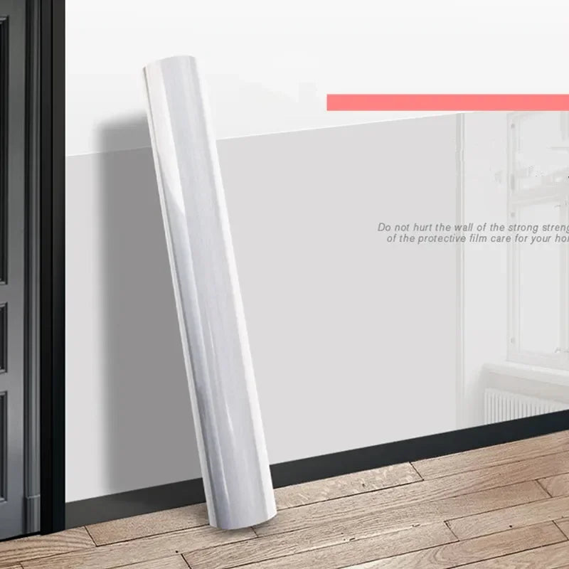 Wall Protective Film Scratch-resistant Anti-dirty Does Not Hurt The Wall Home Transparent Electrostatic Wall Protection Sticker