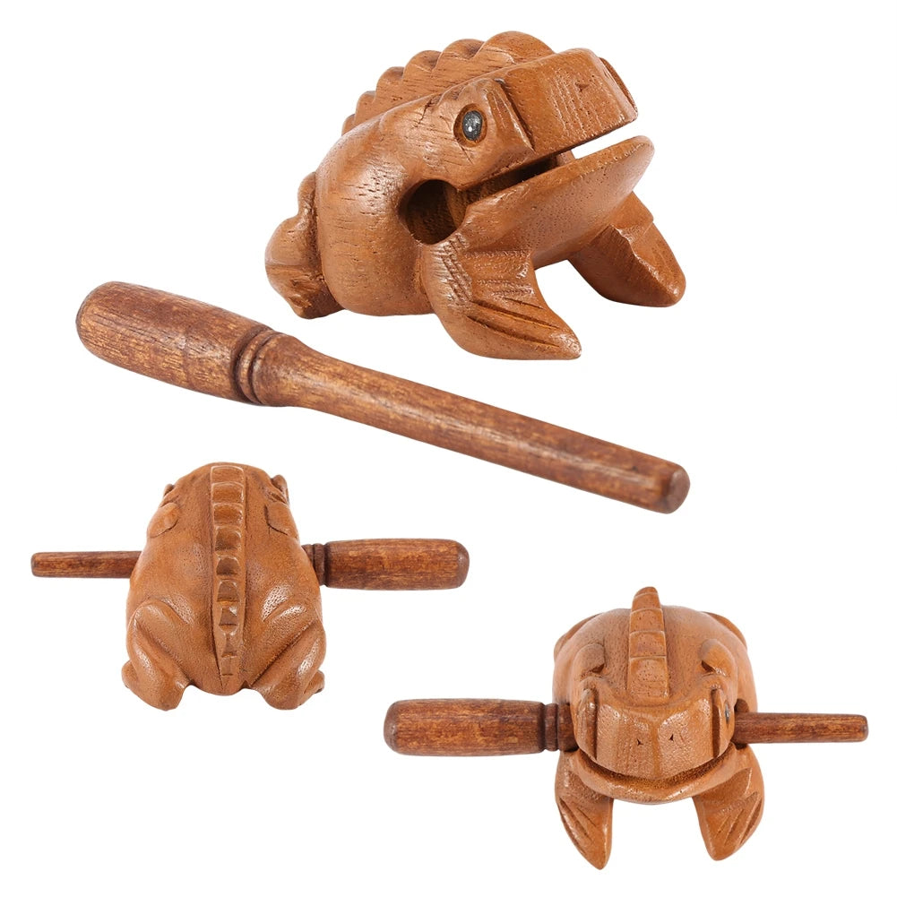 Lucky Frog Thailand Traditional Craft Wooden Lucky Frog Croaking Musical Instrument Home Decor Wood Frog Thailand Frog