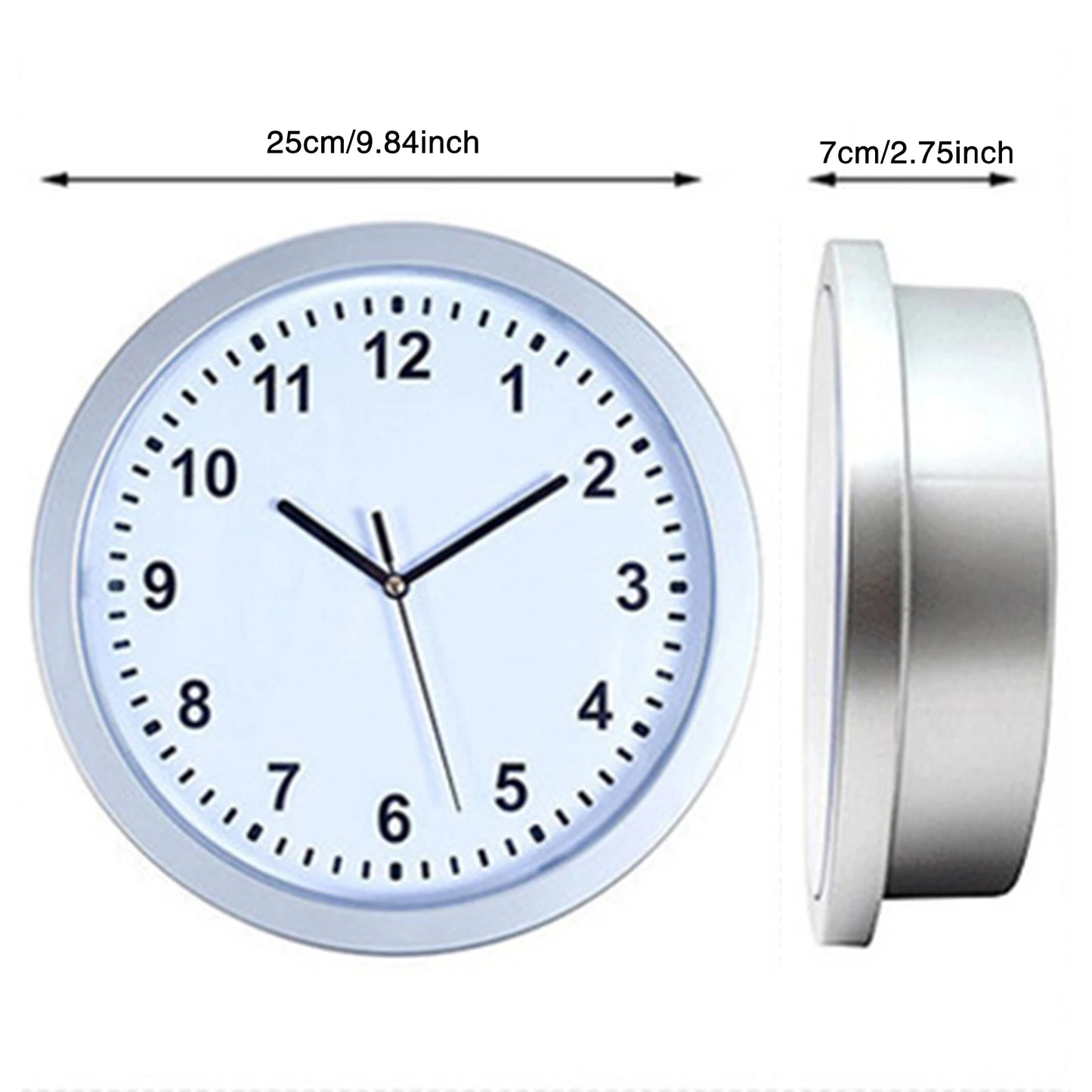 Safe Hidden Money Wall Clock Creative Jewelry Clock box for Living Room Storage with Secret Compartment Modern Home Decor