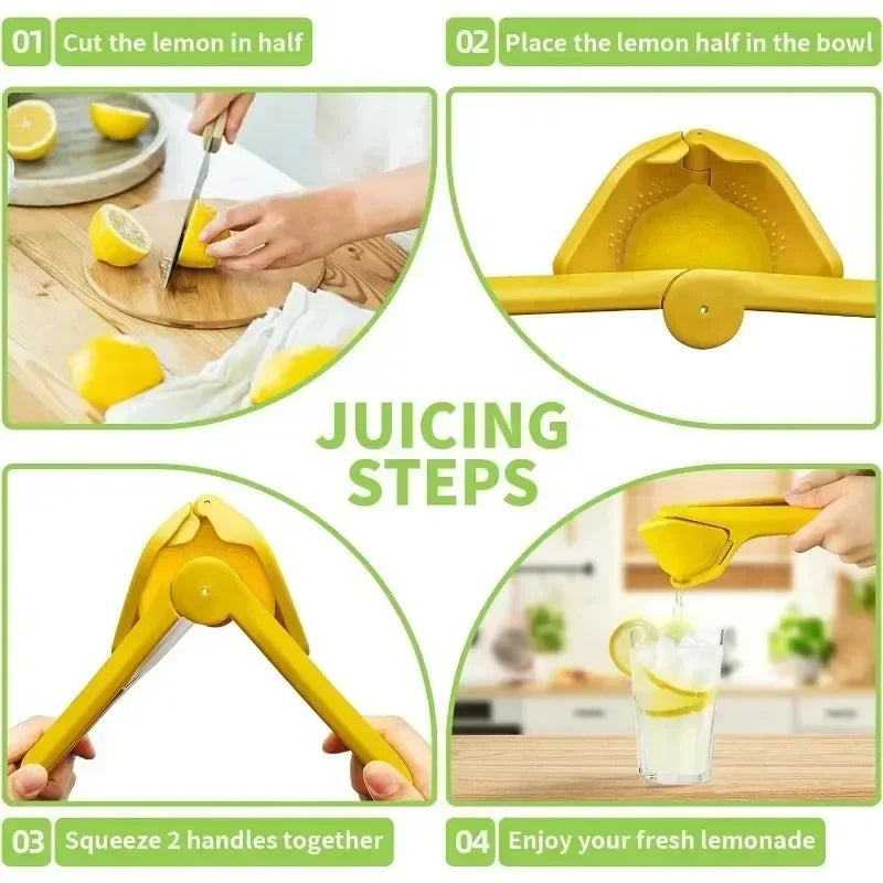 New Manual Lemon Fruit Juicer Easy To Squeeze Manual Juicer Juicer Kitchen Juice Squeezer Kitchen Gadgets Lemon Squeezer Citrus