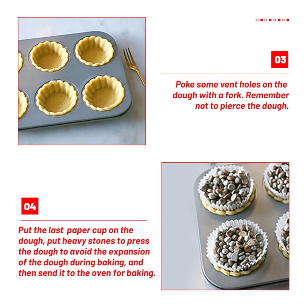 Carbon Steel Flower Lace Bakeware Mold Mini Cupcake Biscuit Mold DIY Mould Cookie Fruit Egg Tart Kitchen Pastry Baking Tool