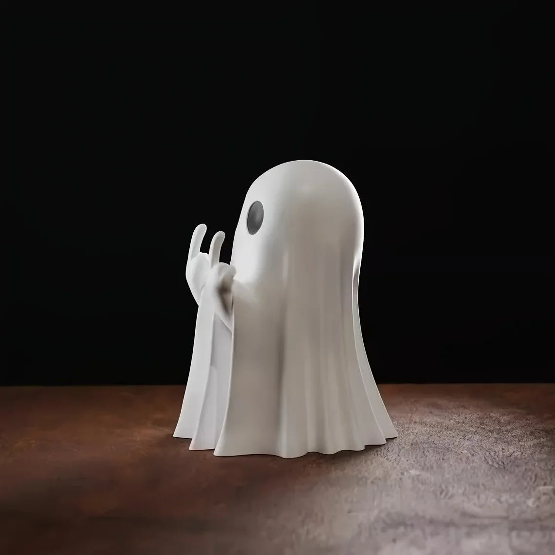 2pcs Small Ghost Scare You Creative Halloween Cute Ghost Ornaments for Home Office Party All Suitable