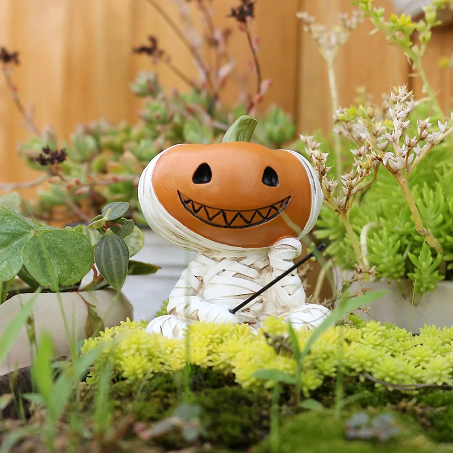 Halloween Bandage Doll Fishing Resin Ornament Home Decoration Accessories Party Supplies Home Decoration Accessories New