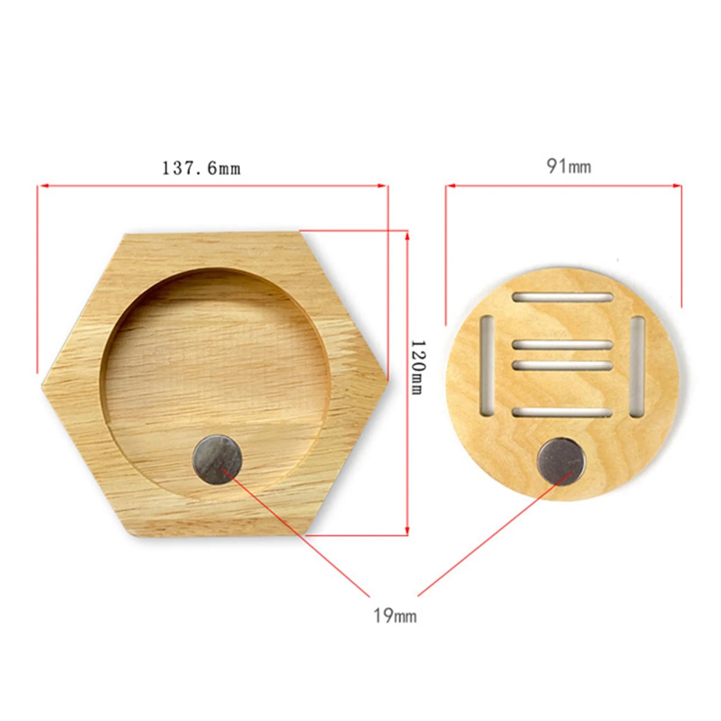 1-10PCS Honeycomb Combination Medal Display Stand Building Block Toys Hexagonal Wood Medal Rack Creative Splicing Wall Decor