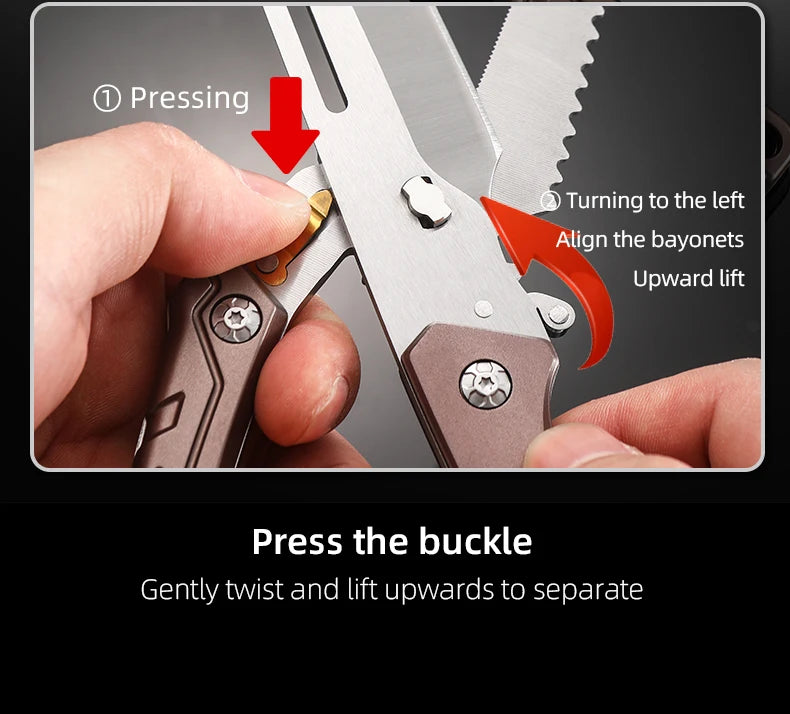 Heavy Duty Poultry Shears - A Must Have Kitchen Shears for Chicken and Meat Cutting - Stainless Food Kitchen Scissors