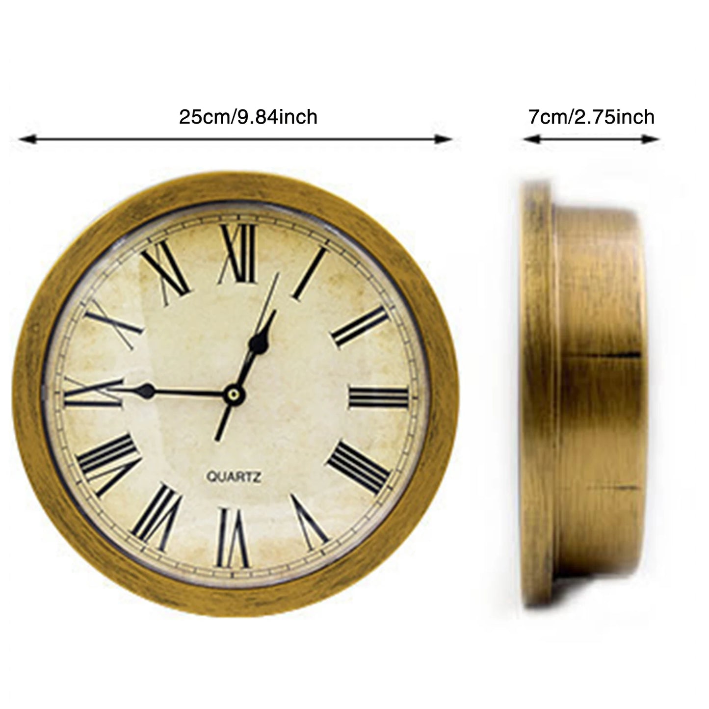 Safe Hidden Money Wall Clock Creative Jewelry Clock box for Living Room Storage with Secret Compartment Modern Home Decor