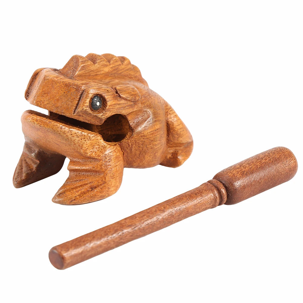 Lucky Frog Thailand Traditional Craft Wooden Lucky Frog Croaking Musical Instrument Home Decor Wood Frog Thailand Frog