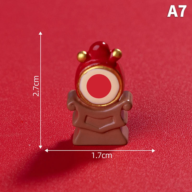 2025 Year Of The Snake Ornament Cartoon Lucky Snake Figurine Micro Landscape Car Interior Home Desktop Decoration