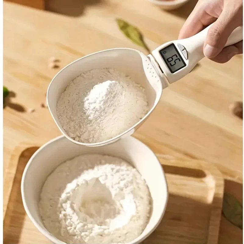 Kitchen Electronic Food Measuring Spoon Scale LCD Digital Electronic Spoon Scale For Pet Food Measuring Spoon Kitchen Tool