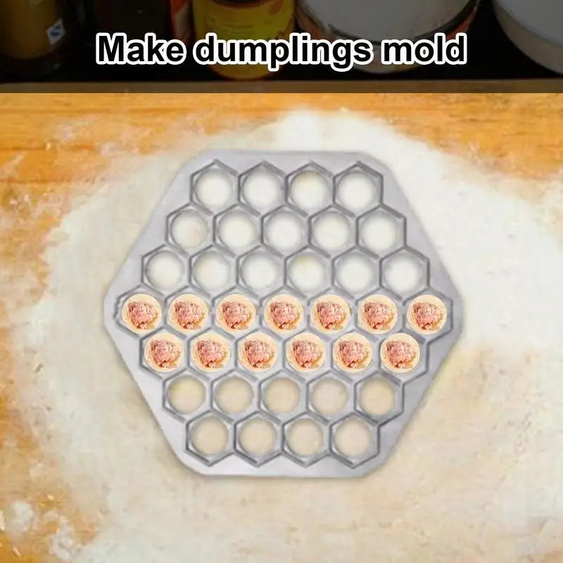 Pelmeni Mold Ravioli Maker Press Foe Dumplings Making Chinese Dumplings Maker Pastry Maker Mold Lightweight Metal Mold For Home