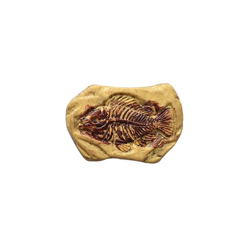 4Pcs Mini Simulation Dinosaur Fossil Model Dollhouse Micro Landscape Miniatures Crafts Decorations Dolls House Ornament Toy