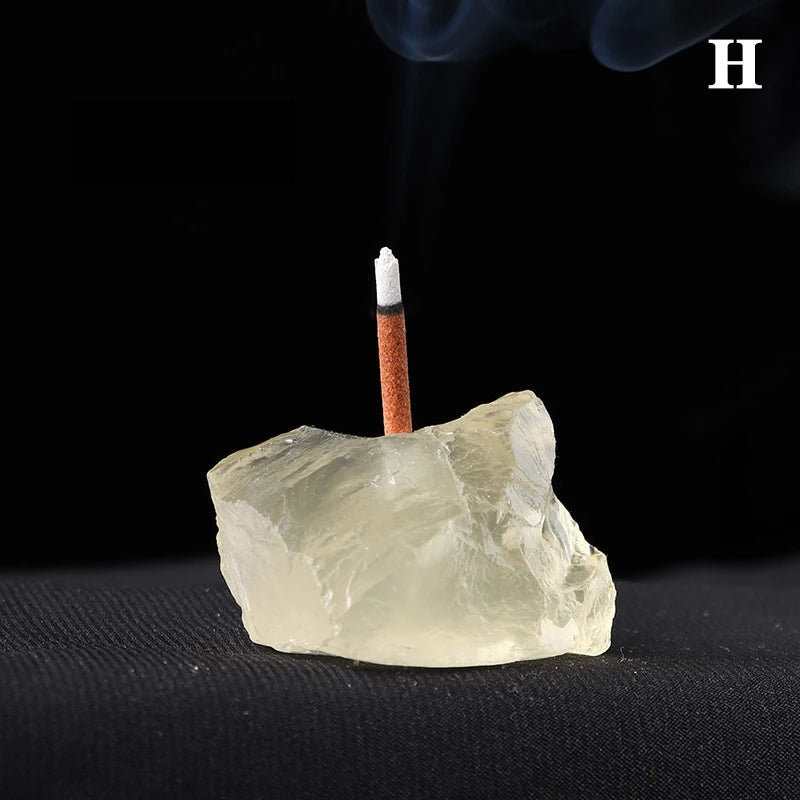 2-3cm Natural Crystal Amethyst Rose Quartz Raw Stone Incense Holder Irregular Ore Mineral Specimen Energy Healing Home Decor
