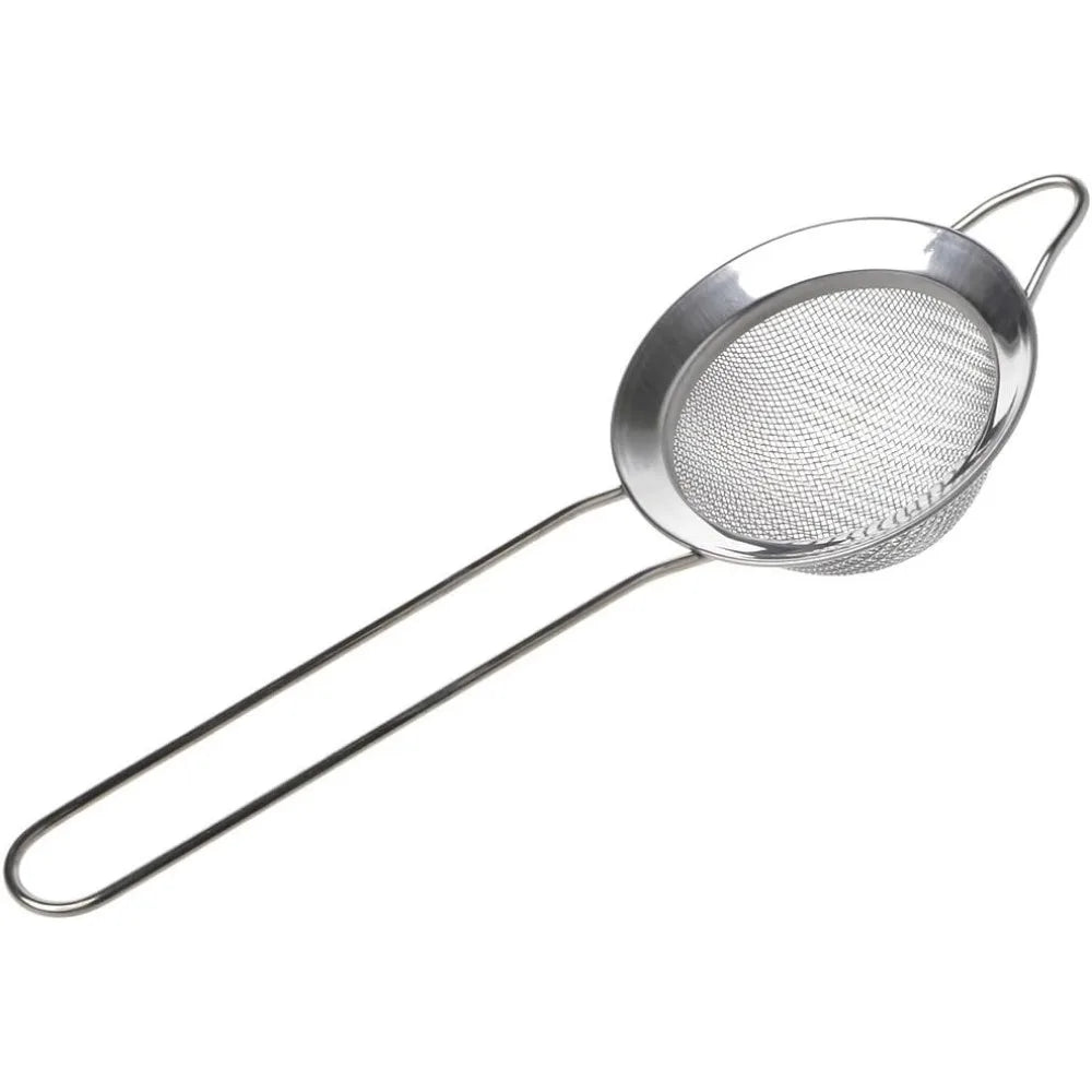 201Stainless Steel Flour Strainer Meshs Colander Kitchen Colander Sieves Cooking Tool For Kitchen Sifting And Filtering