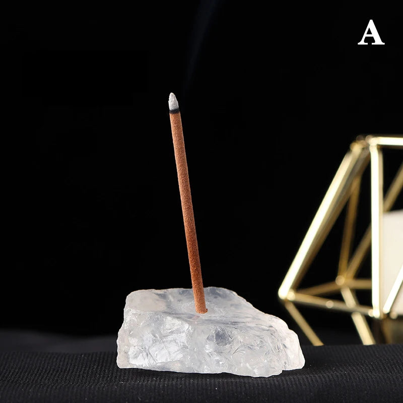 2-3cm Natural Crystal Amethyst Rose Quartz Raw Stone Incense Holder Irregular Ore Mineral Specimen Energy Healing Home Decor