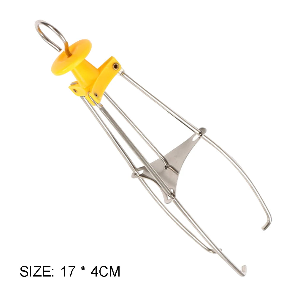 Stainless Steel Pan Dish Gripper Clips Anti-Hot Hot Plate Or Bowls Clamp Holder for Kitchen Home Restaurant Cooking