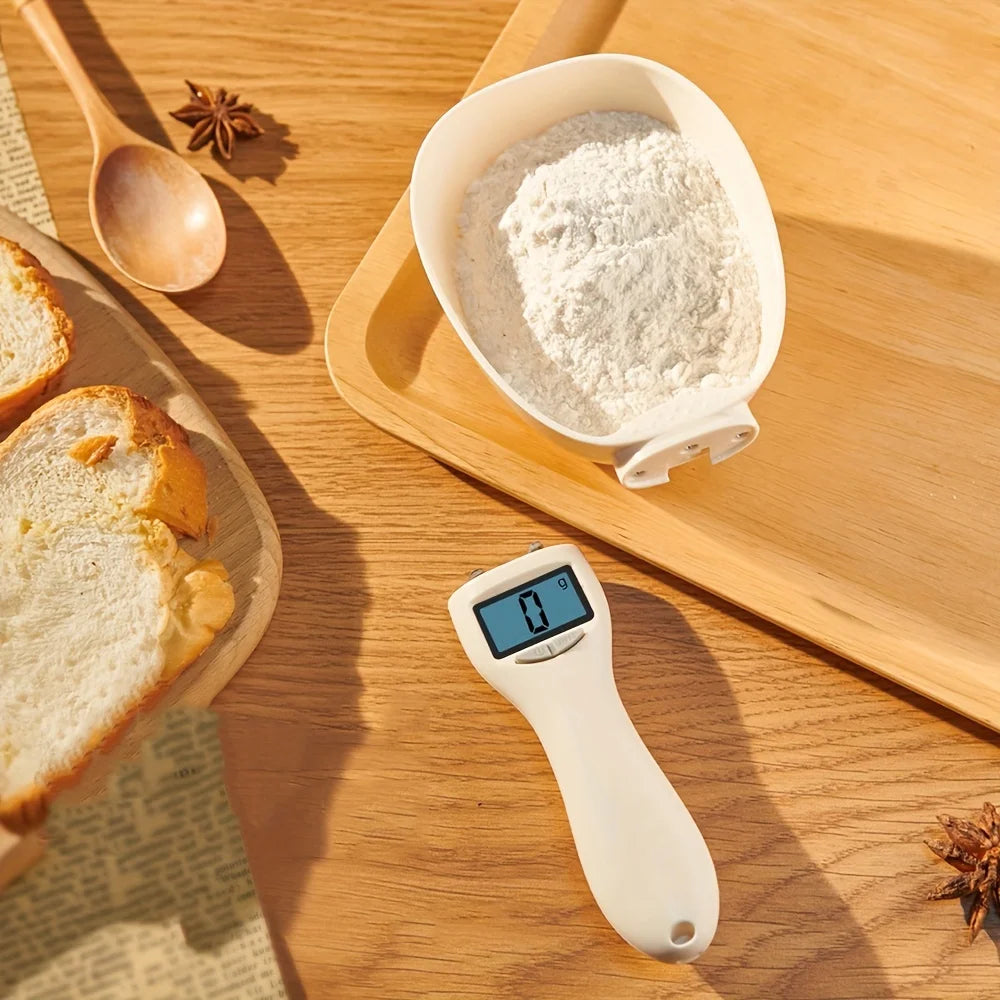 Kitchen Electronic Food Measuring Spoon Scale LCD Digital Electronic Spoon Scale For Pet Food Measuring Spoon Kitchen Tool