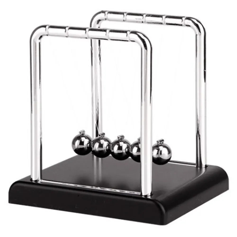 Newtons Cradle Balance Balls Teaching Supplies Physics Science Pendulum Desk Toy Science Physics Gadget for Home and Office