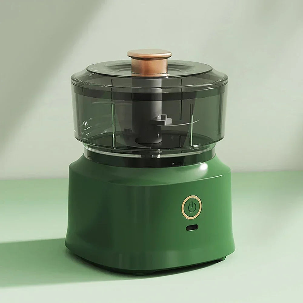 "350ML Kitchen Multifunctional Foods Chopper Grinder - Household Garlic Masher & Auxiliary Food Machine"