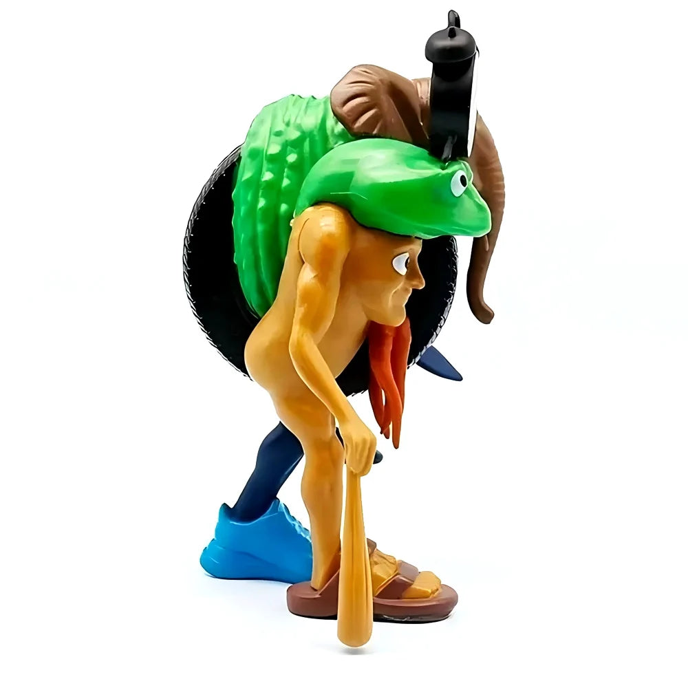 1pc Italian Brainrot Themed Character Statue Set - Fun, Creative and Collectible Holiday Ornament (Tungtungtung Sahur)