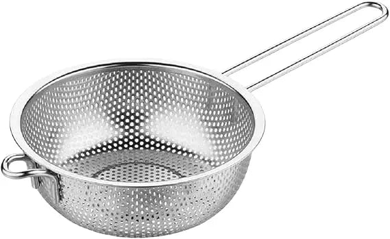 Multifuntional Stainless Steel Colander Ease Of Use And Efficiency For Efficient Straining And Draining In Kitchen
