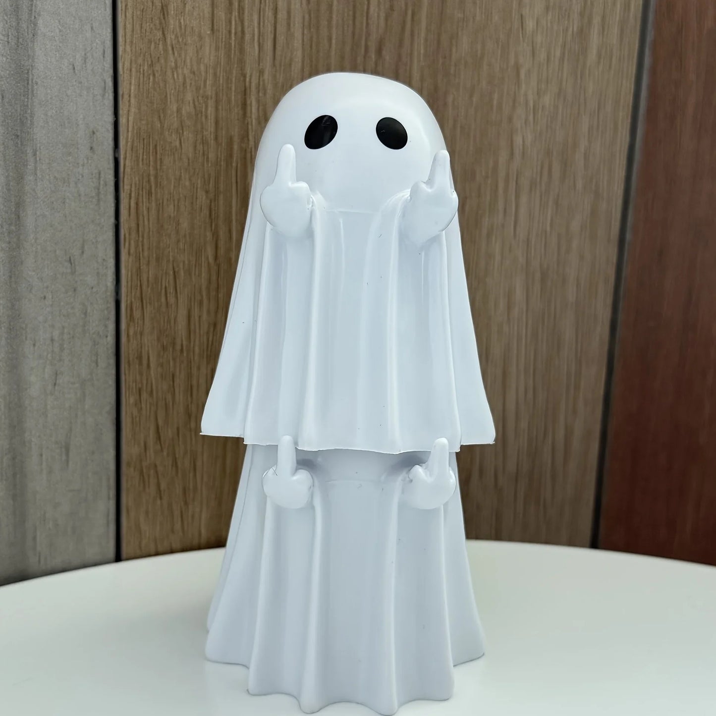 2pcs Small Ghost Scare You Creative Halloween Cute Ghost Ornaments for Home Office Party All Suitable