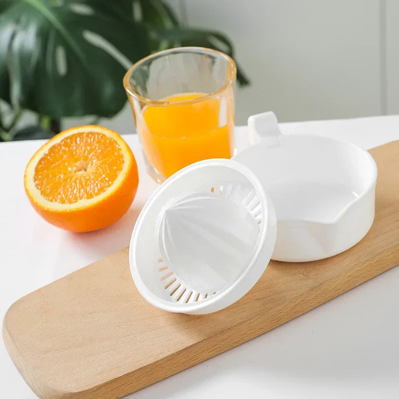 Plastic Manual Orange Juicer Kitchen Orange Lemon Squeezer Portable Citrus Juicer Multifunction Fruit Juicer Kitchen Accessories