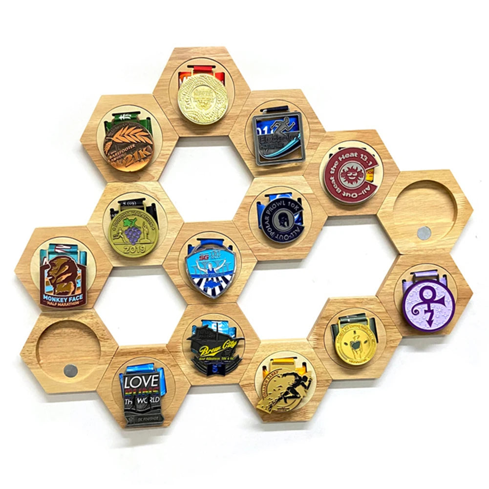 Medal Display Hanger Medal Holder Medal Album Homes Decorative Tool Rack Wall Mount Easy To Install for Game and Any Competition