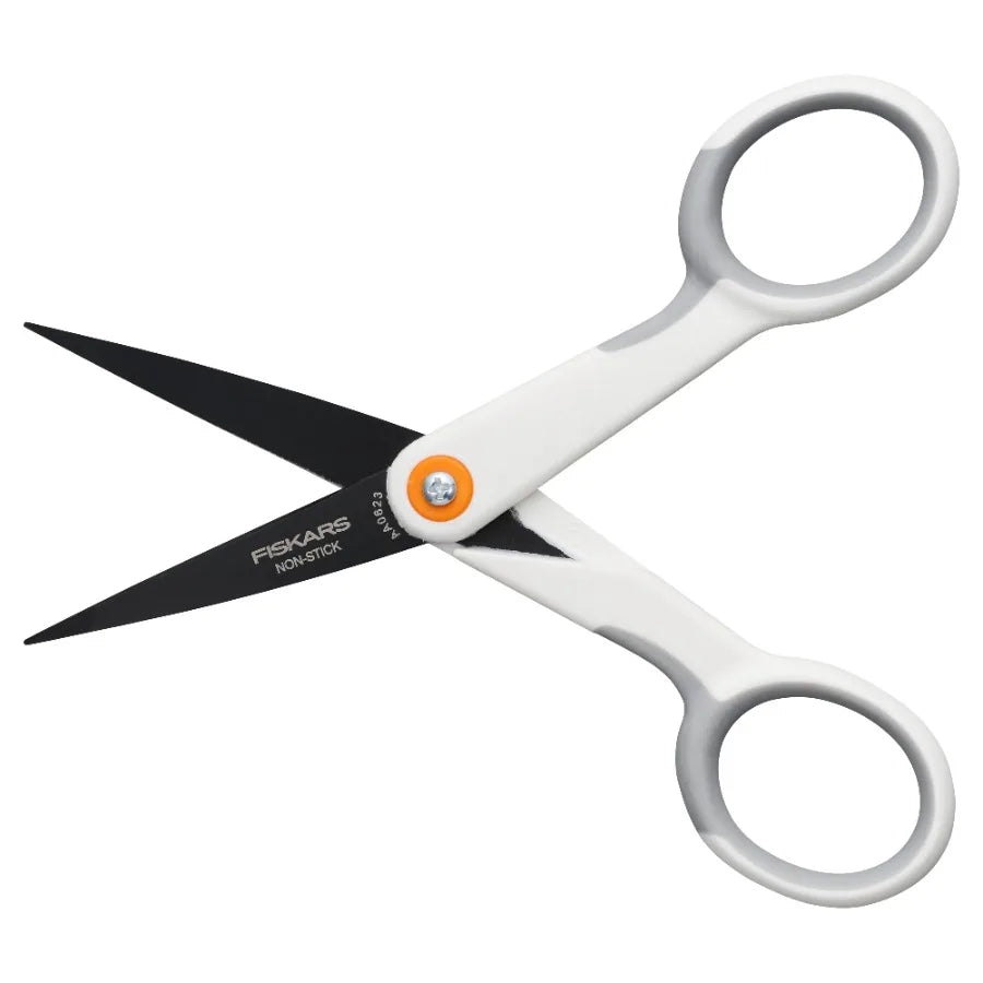 5 MicroTip Premier Scissors with Softgrip for Precision Detail Work in Crafting Embroidery and Hair Trimming Ergonomic Design E