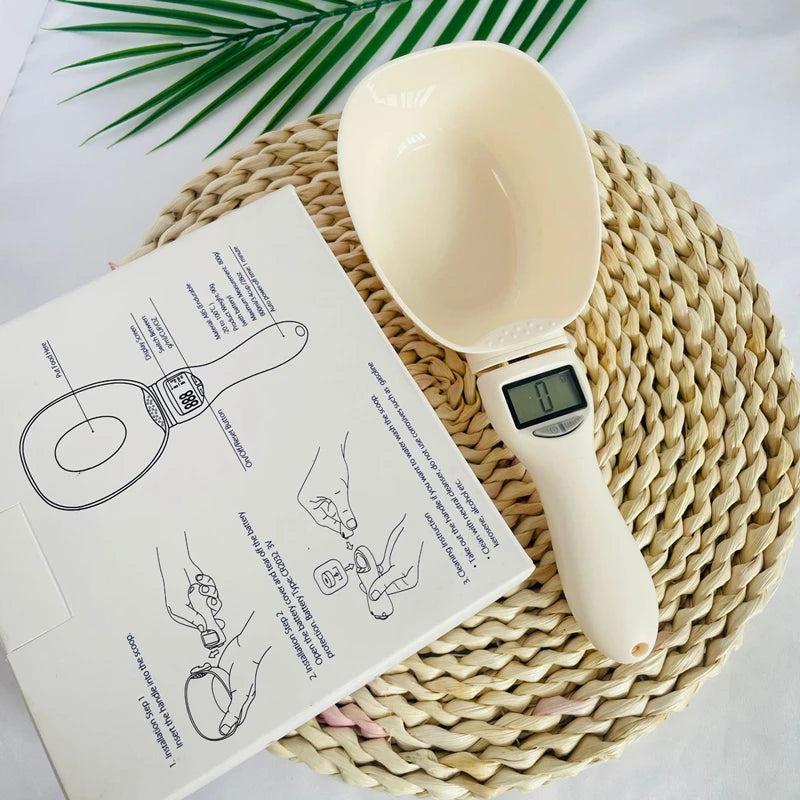 Kitchen Electronic Food Measuring Spoon Scale LCD Digital Electronic Spoon Scale For Pet Food Measuring Spoon Kitchen Tool