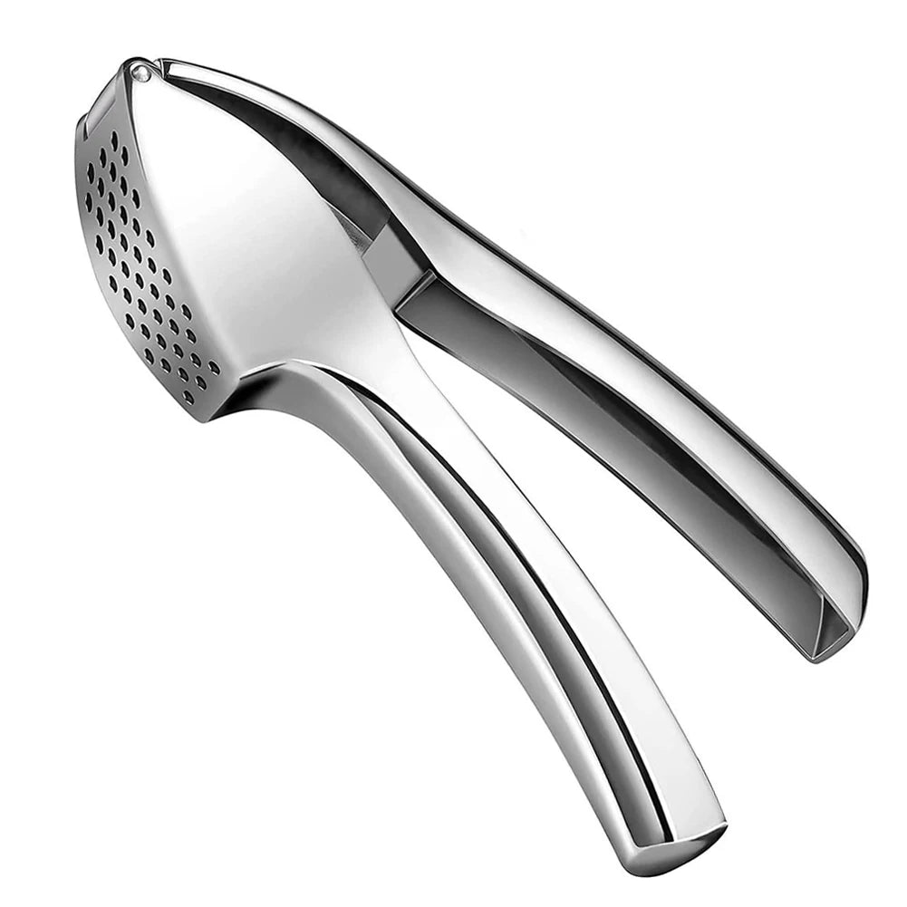 Garlic Mincer Tool Garlic Press Detachable for Easy Cleaning Super Easy To Use Garlic Presser with Easy-Squeeze Ergonomic Handle