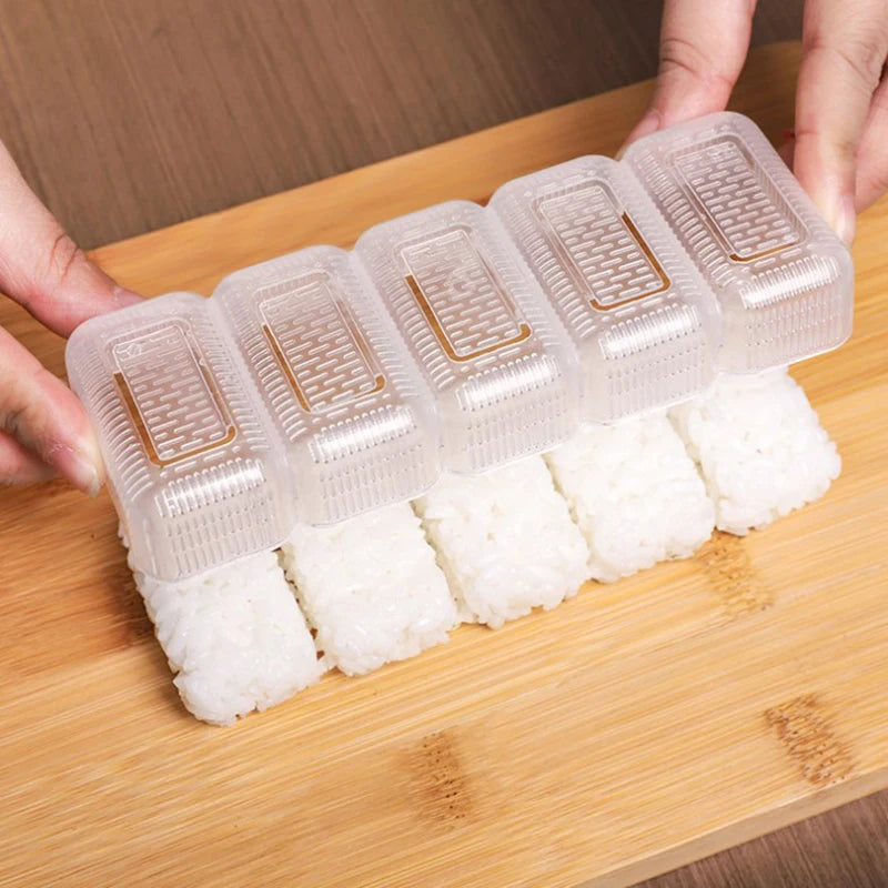 1Pc Kitchen Gadgets Onigiri Set For Sushi Rolls Sushi Mold Rice Ball Bento Press Maker Mold DIY Tools Kitchen Accessories