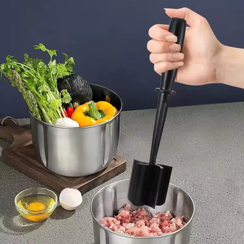 Kitchen Chicken Shredder Non-Slip Meat Grinders For Pork Beef Cooked Chicken Breasts Vegetable Kitchen Tool Handle Shredder