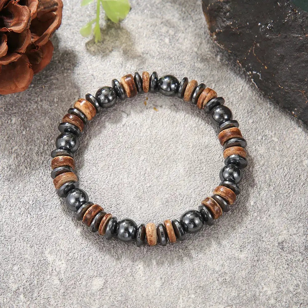 1PC Vintage Shells Beads Stones Bracelet Jewelry