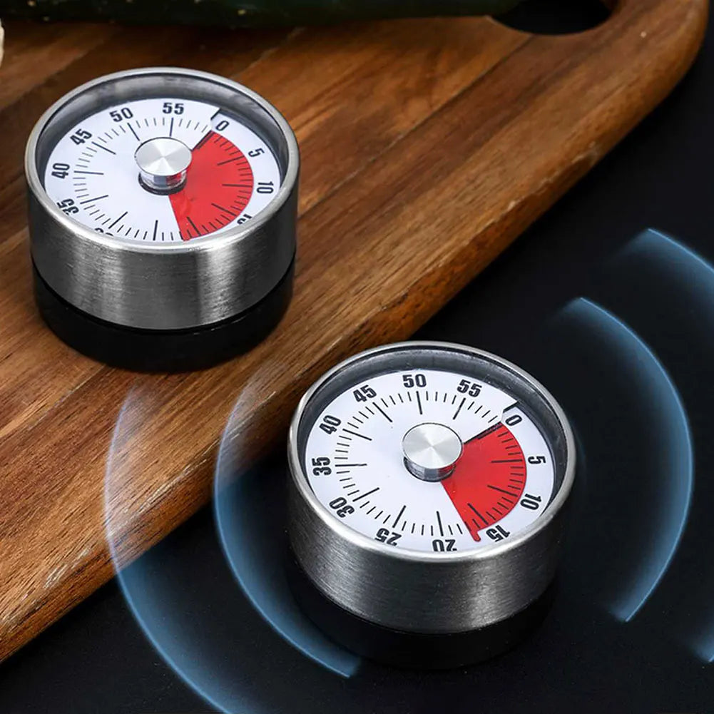 60-Minute Kitchen Timer Magnetic Visual Timer Countdown Timer Time Management Timer for Teaching Meeting Cooking Working