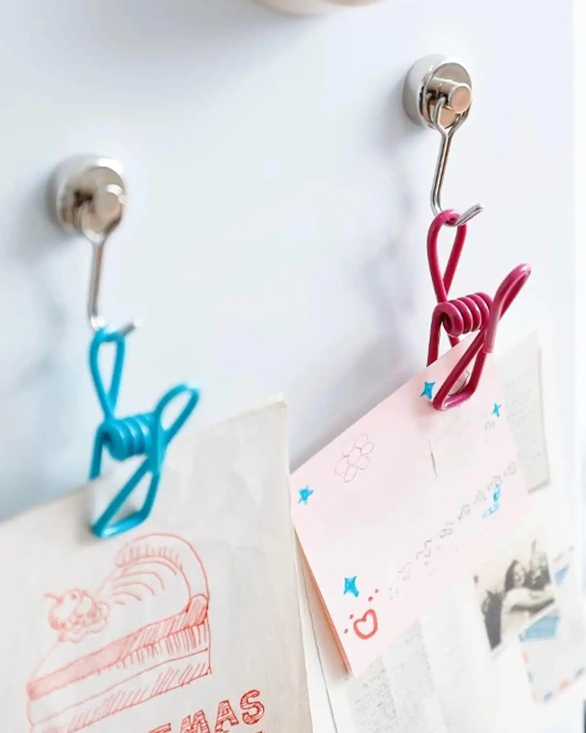 Multipurpose 2 in Chip Bag Clips 10 Pack Metal Clips for Kitchen Food Storage, Laundry Hanging, Bag Chip Bag Sealing