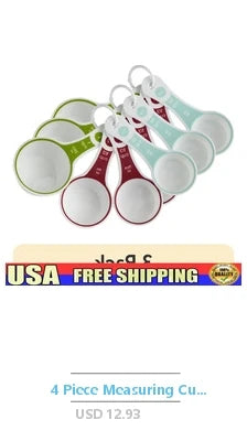 9-Piece Stackable Measuring Tools Set Cooking Baking Mixing Kitchen Utensils