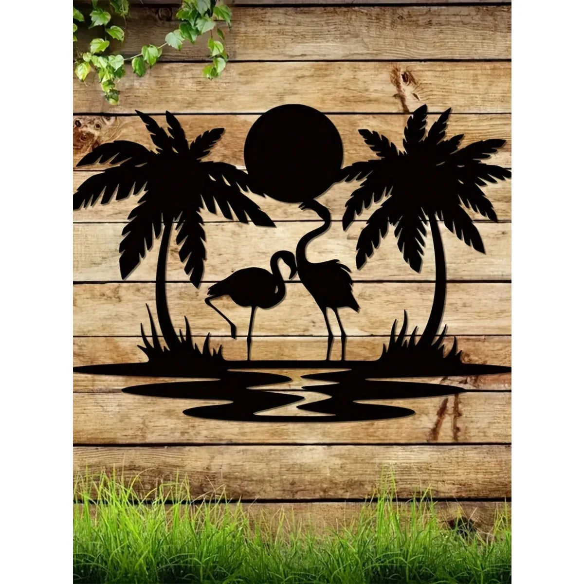 Swan Couple Wall Decoration (Wall Sculpture) | Gorgeous Ornament for Living Room/Door/Bedroom | Halloween & Christmas Gift